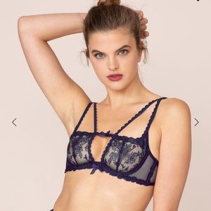 Agent Provocateur Rosa Plunge Underwire Bra